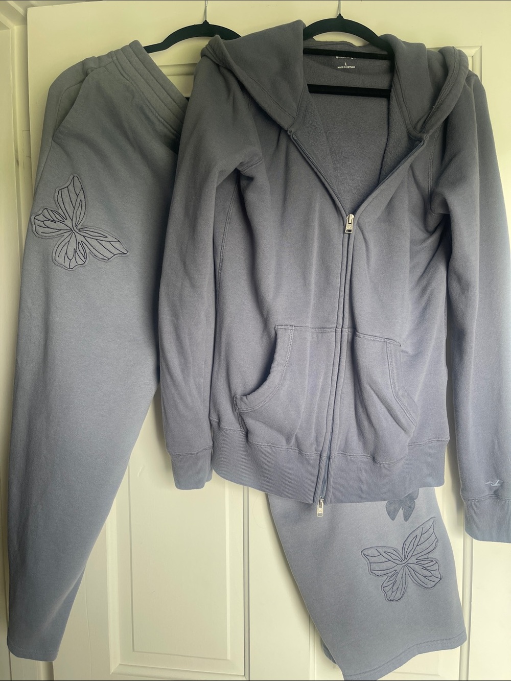 Hollister Women’s Blue Jogging Set size Medium